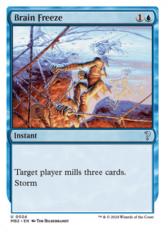 Brain Freeze (White Border) (24) [Mystery Booster 2] - Deck Out Gaming