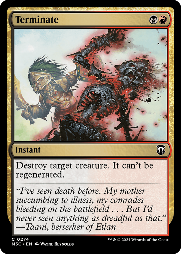 Terminate (274) [Modern Horizons 3 Commander] - Deck Out Gaming