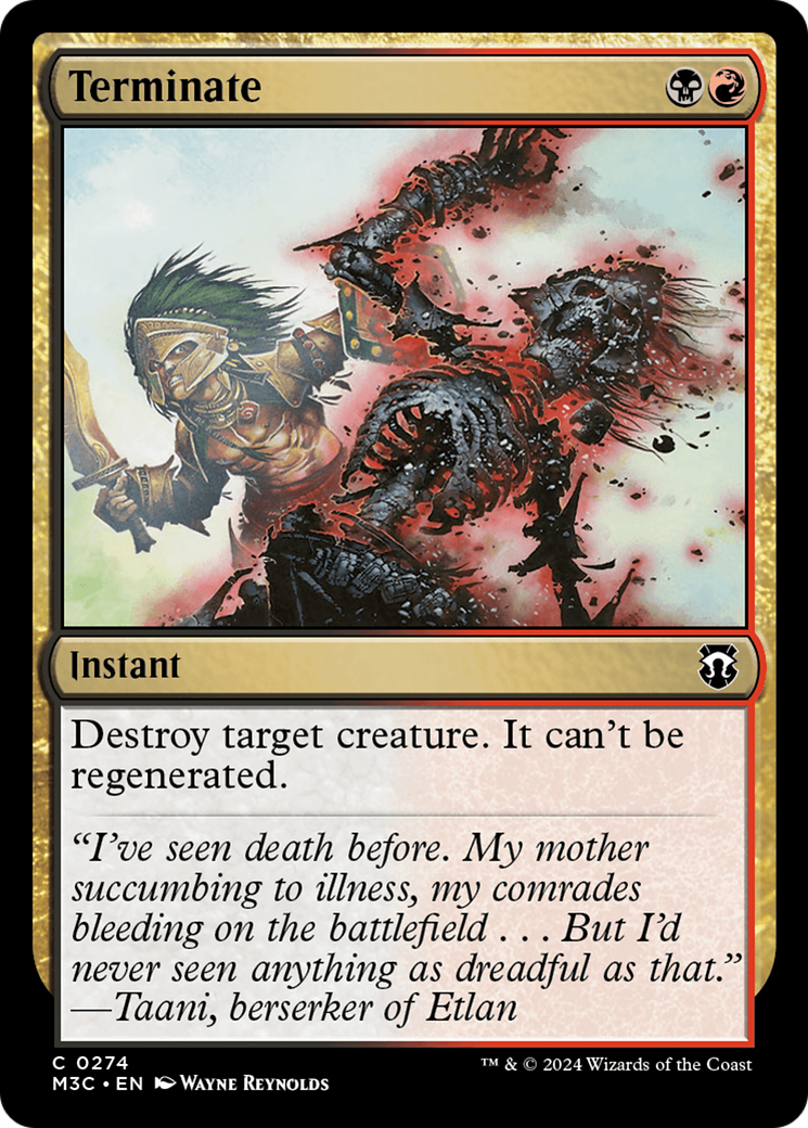 Terminate (274) [Modern Horizons 3 Commander] - Deck Out Gaming