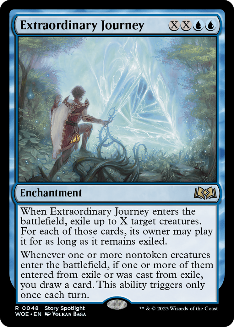 Extraordinary Journey (48) [Wilds of Eldraine] foil - Deck Out Gaming