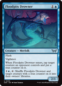 Floodpits Drowner (59) [Duskmourn: House of Horror] - Deck Out Gaming