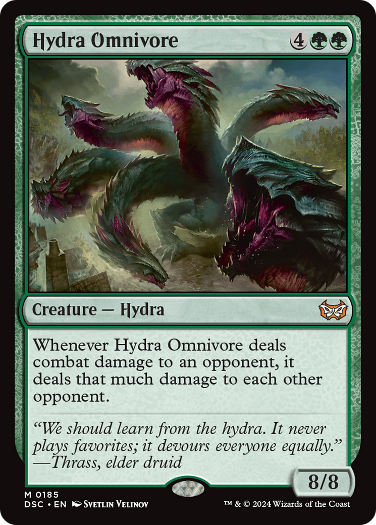 Hydra Omnivore (185) [Duskmourn: House of Horror Commander] - Deck Out Gaming