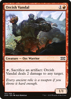 Orcish Vandal (137) [Double Masters] foil - Deck Out Gaming