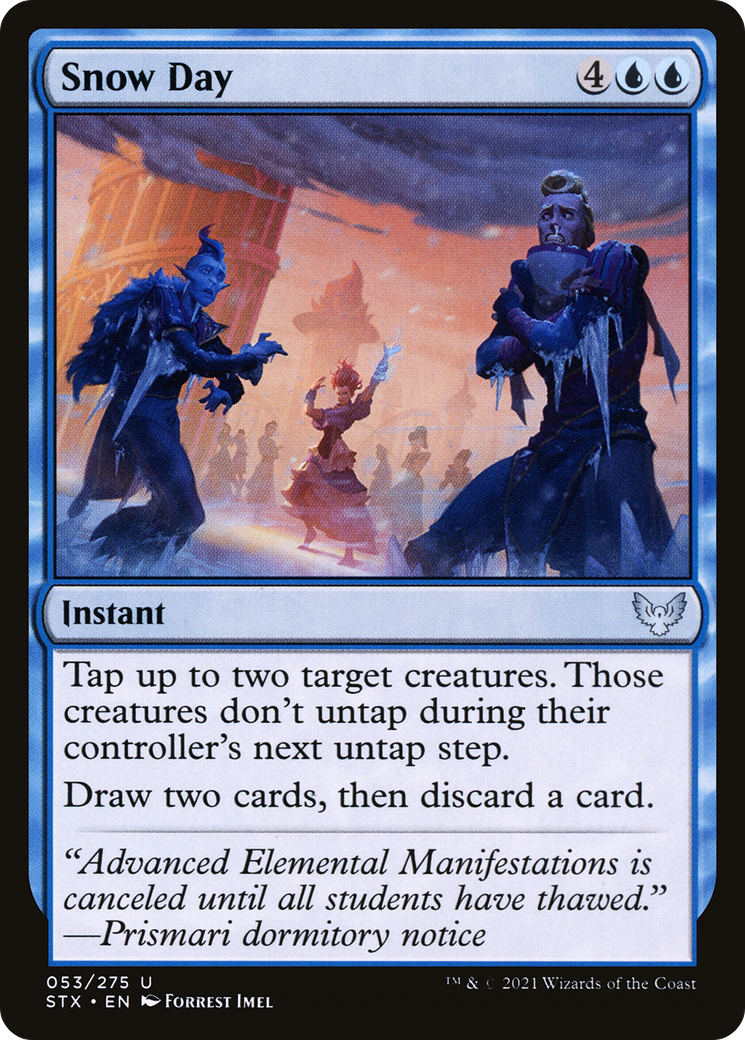Snow Day (53) [Strixhaven: School of Mages] foil - Deck Out Gaming