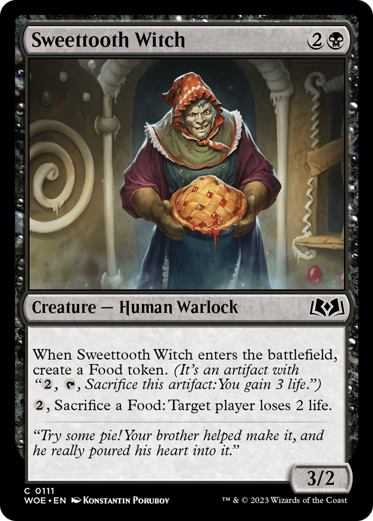 Sweettooth Witch (111) [Wilds of Eldraine] - Deck Out Gaming