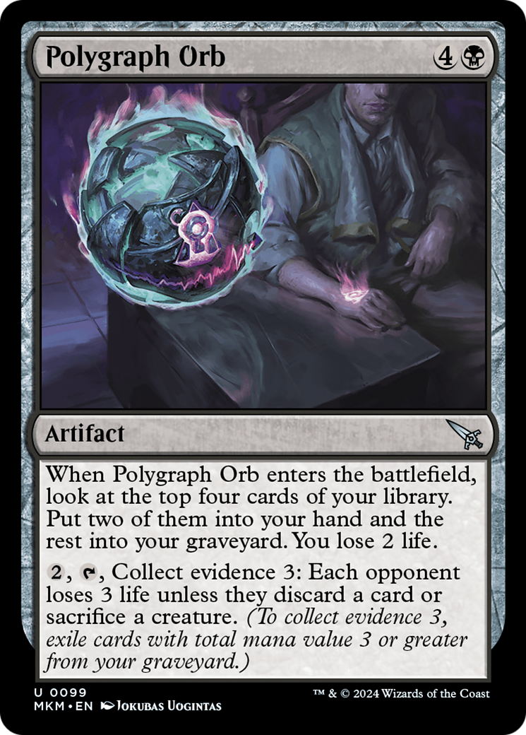 Polygraph Orb (99) [Murders at Karlov Manor] foil - Deck Out Gaming