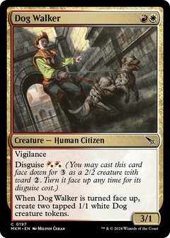 Dog Walker (197) [Murders at Karlov Manor] foil - Deck Out Gaming