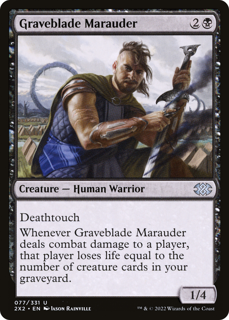 Graveblade Marauder (77) [Double Masters 2022] - Deck Out Gaming