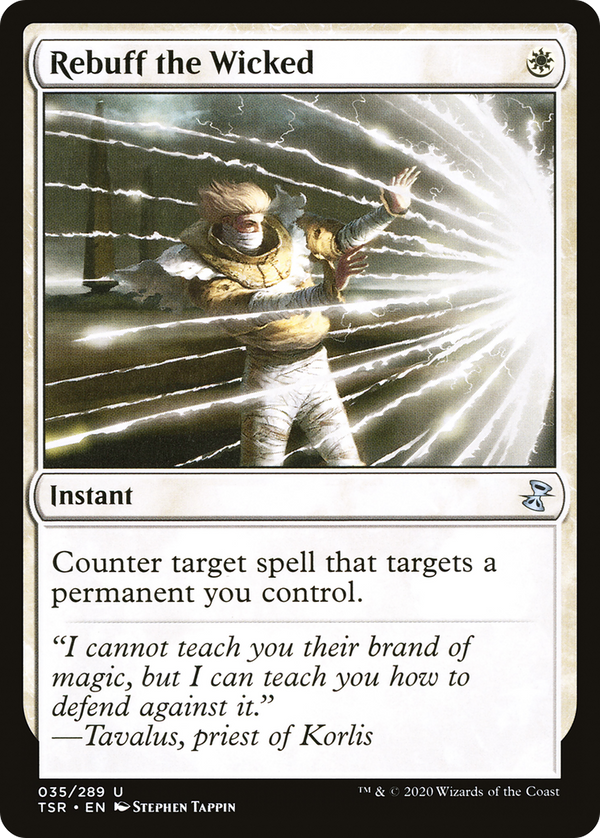 Rebuff the Wicked (35) [Time Spiral: Remastered] - Deck Out Gaming