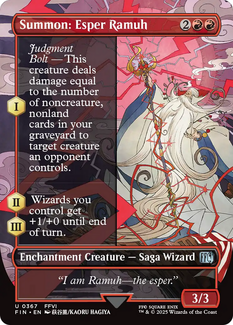 Summon: Esper Ramuh (367) [FINAL FANTASY] - Deck Out Gaming