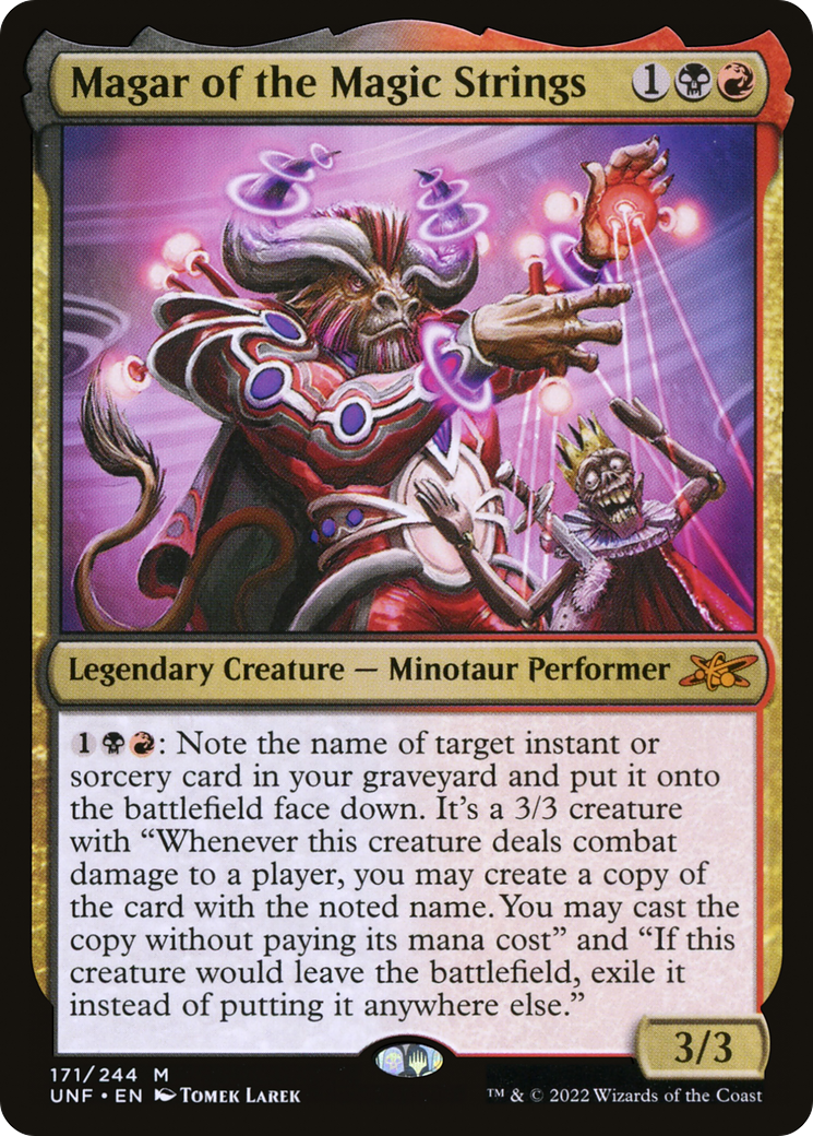 Magar of the Magic Strings (171) [Unfinity] foil - Deck Out Gaming