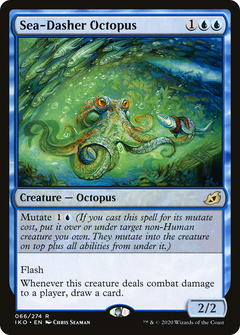 Sea-Dasher Octopus (66) [Ikoria: Lair of Behemoths] foil - Deck Out Gaming