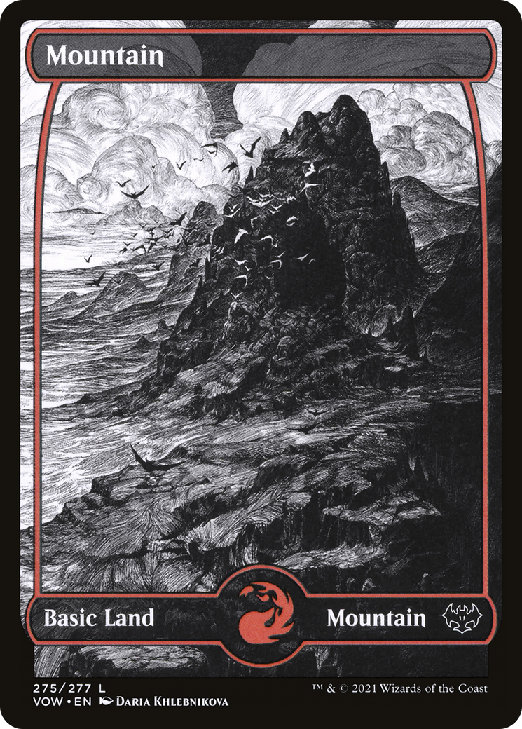 Mountain (275) [Innistrad: Crimson Vow] foil - Deck Out Gaming