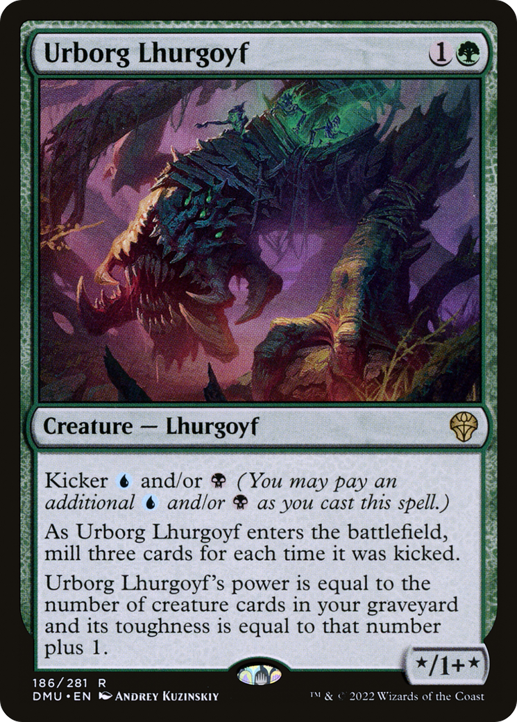 Urborg Lhurgoyf (186) [Dominaria United] foil - Deck Out Gaming