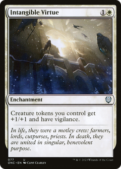 Intangible Virtue (77) [Commander: Phyrexia: All Will Be One] - Deck Out Gaming