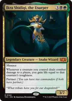 Ikra Shidiqi, the Usurper (100) [Commander: Tarkir: Dragonstorm] - Deck Out Gaming