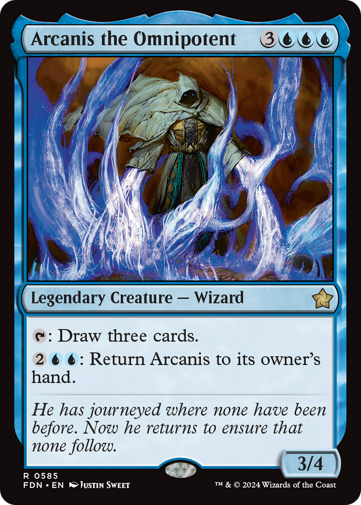 Arcanis the Omnipotent (585) [Foundations] - Deck Out Gaming