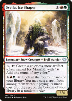 Svella, Ice Shaper (230) [Kaldheim] foil - Deck Out Gaming