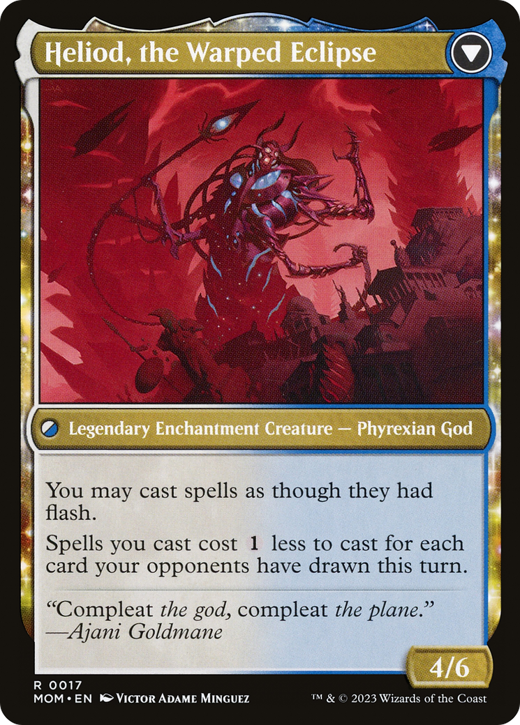 Heliod, the Radiant Dawn (17) [March of the Machine] foil - Deck Out Gaming