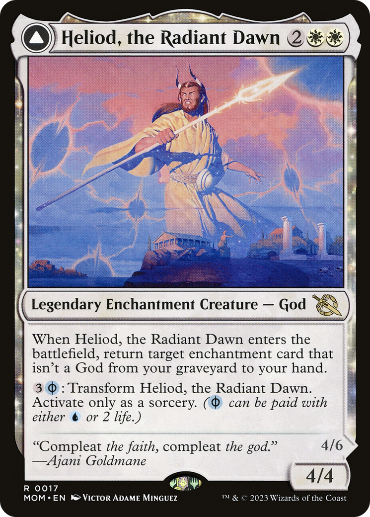 Heliod, the Radiant Dawn (17) [March of the Machine] foil - Deck Out Gaming