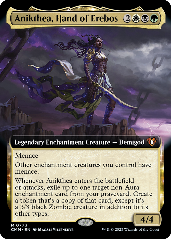 Anikthea, Hand of Erebos (Extended Art) (773) [Commander Masters] foil - Deck Out Gaming