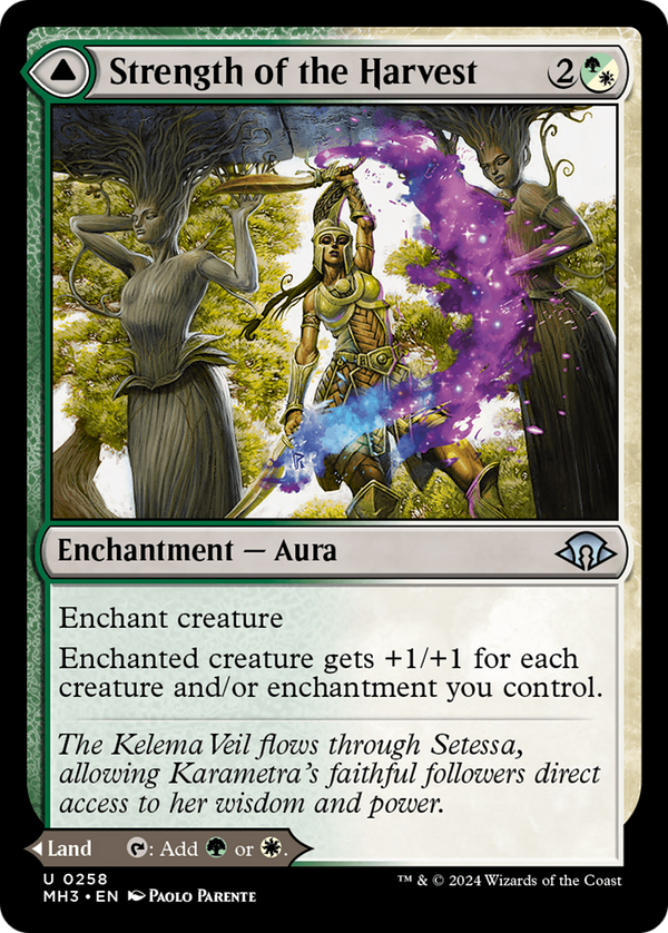 Strength of the Harvest (258) [Modern Horizons 3] - Deck Out Gaming