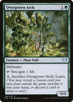 Overgrown Arch (139) [Strixhaven: School of Mages] foil - Deck Out Gaming