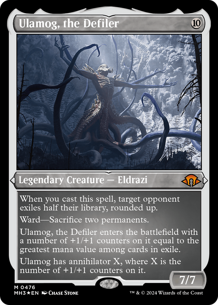 Ulamog, the Defiler (Foil Etched) (476) [Modern Horizons 3] - Deck Out Gaming