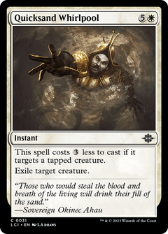 Quicksand Whirlpool (31) [The Lost Caverns of Ixalan] foil - Deck Out Gaming