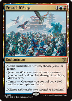Frostcliff Siege (187) [Tarkir: Dragonstorm] foil - Deck Out Gaming