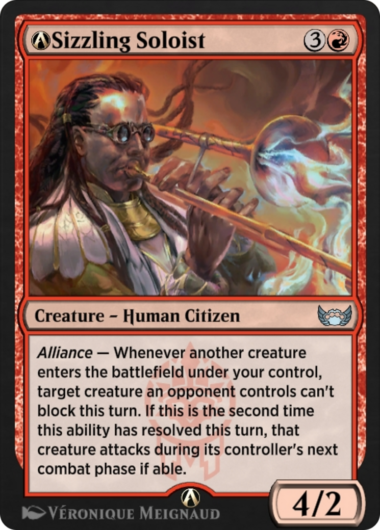 A-Sizzling Soloist (A-123) [Streets of New Capenna] - Deck Out Gaming