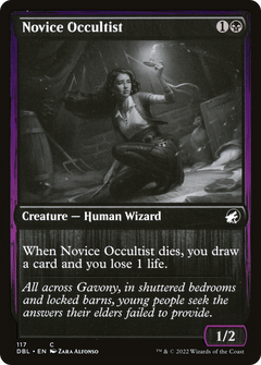 Novice Occultist (117) [Innistrad: Double Feature] foil - Deck Out Gaming