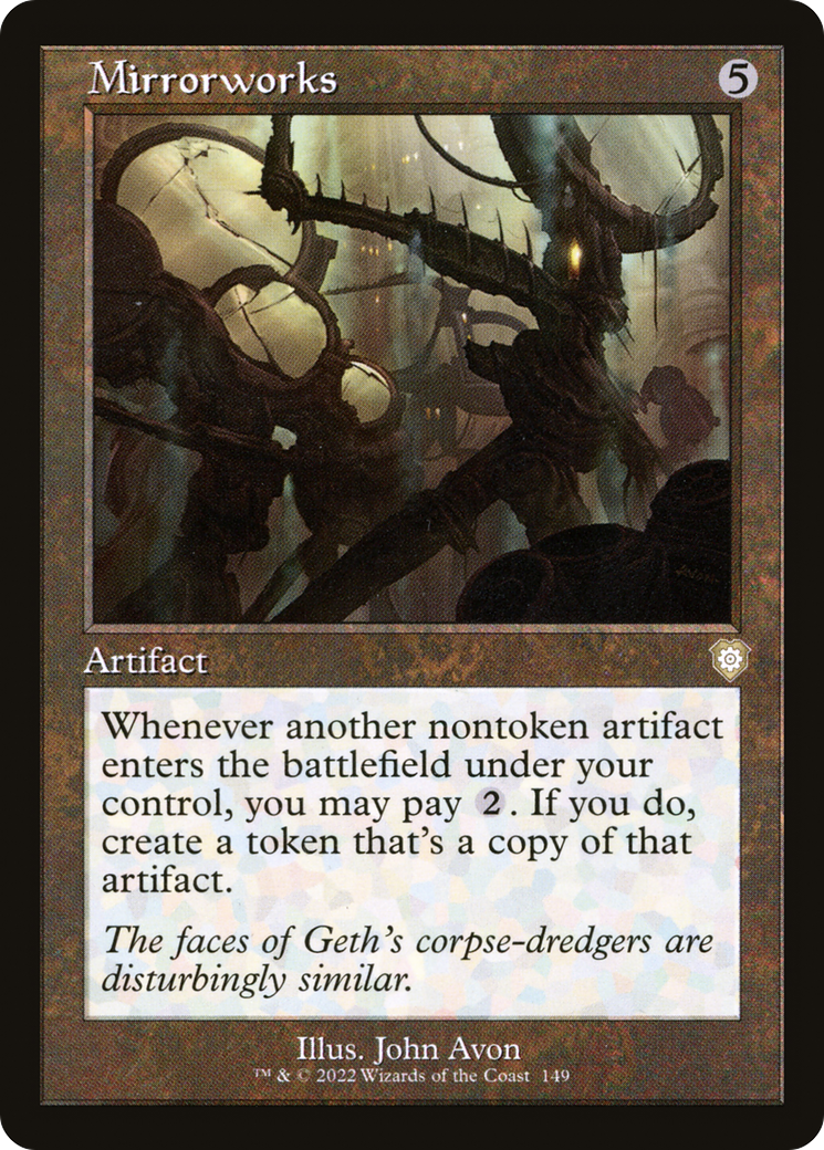 Mirrorworks (Retro Frame) (149) [Commander: The Brothers' War] - Deck Out Gaming