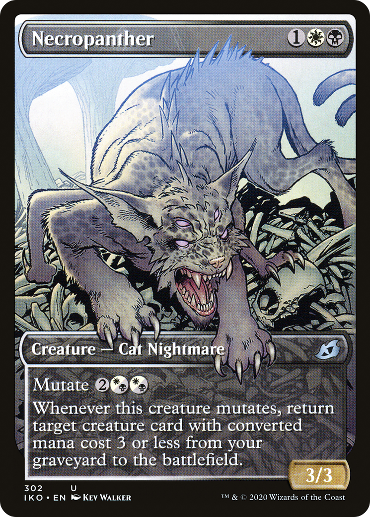 Necropanther (302) [Ikoria: Lair of Behemoths] - Deck Out Gaming