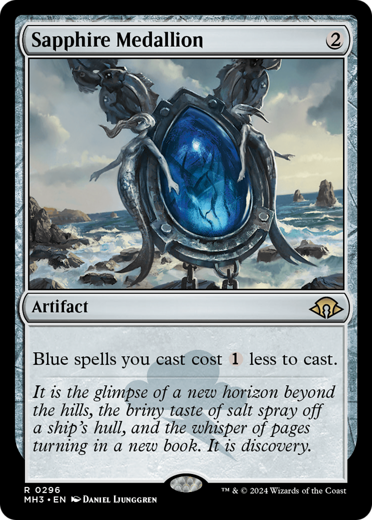 Sapphire Medallion (296) [Modern Horizons 3] - Deck Out Gaming