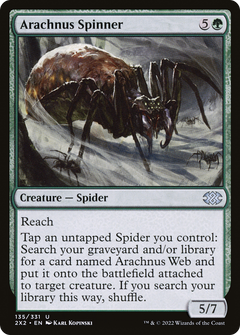 Arachnus Spinner (135) [Double Masters 2022] foil - Deck Out Gaming