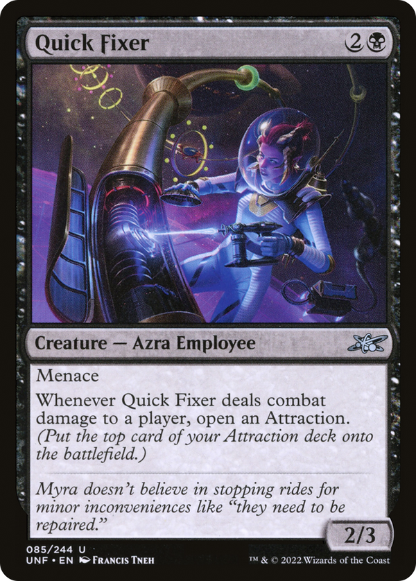 Quick Fixer (85) [Unfinity] - Deck Out Gaming