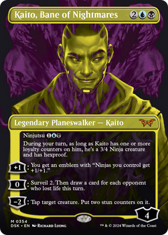 Kaito, Bane of Nightmares (Showcase) (354) [Duskmourn: House of Horror] - Deck Out Gaming