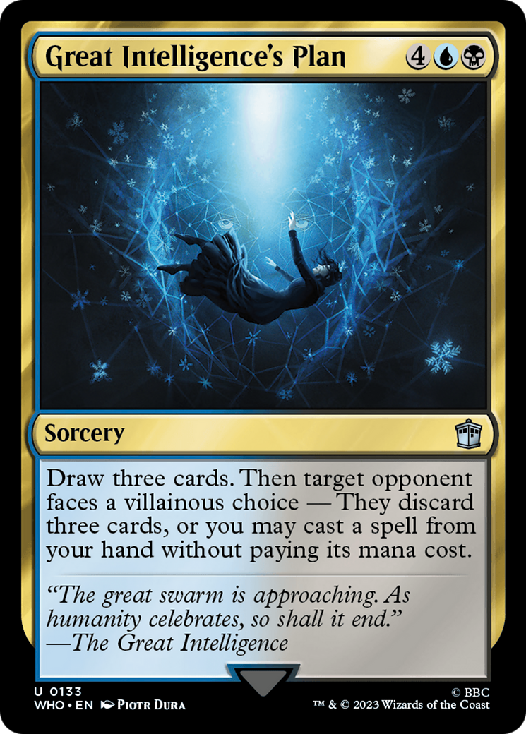 Great Intelligence's Plan (133) [Doctor Who] foil - Deck Out Gaming