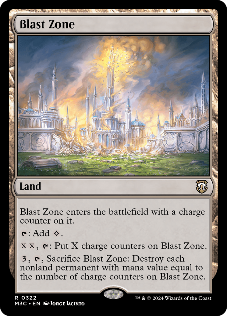 Blast Zone (322) [Modern Horizons 3 Commander] - Deck Out Gaming
