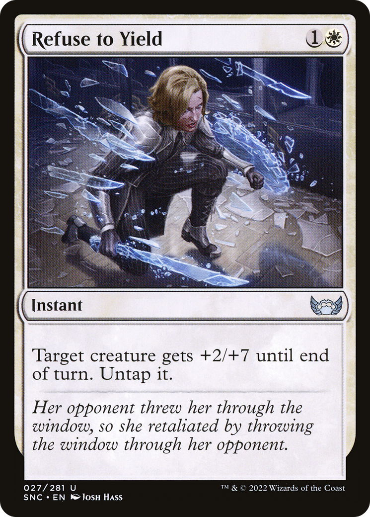 Refuse to Yield (27) [Streets of New Capenna] - Deck Out Gaming