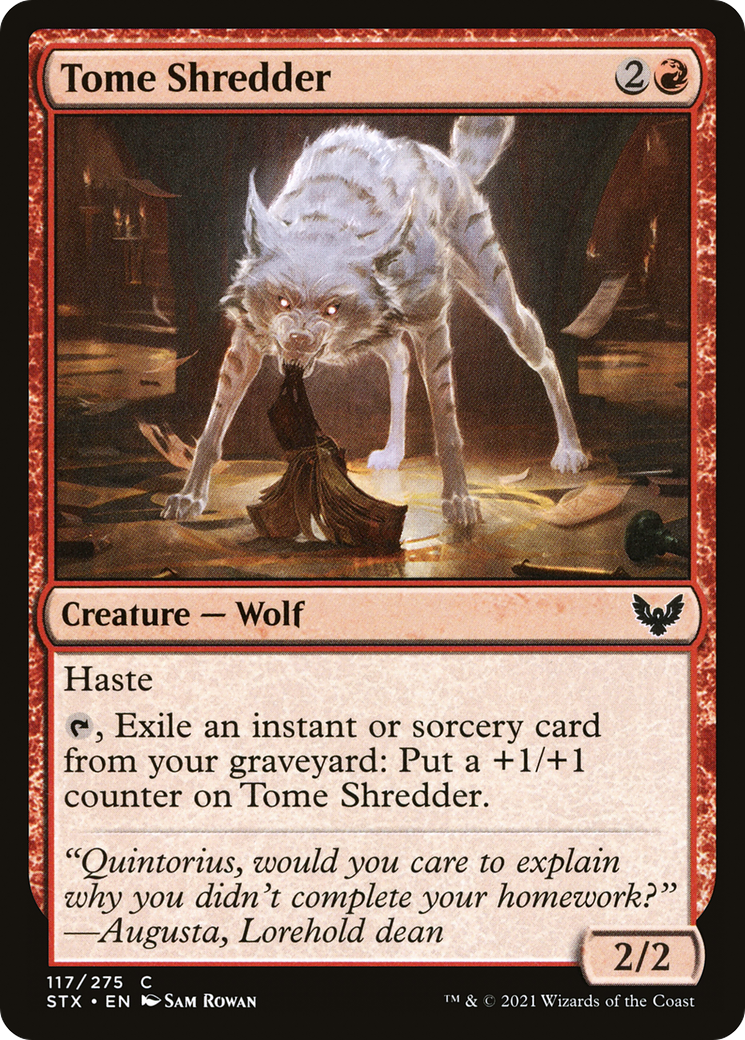 Tome Shredder (117) [Strixhaven: School of Mages] foil - Deck Out Gaming
