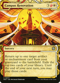 Campus Renovation (Showcase) (77) [March of the Machine: The Aftermath] foil - Deck Out Gaming