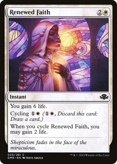 Renewed Faith (23) [Dominaria Remastered] foil - Deck Out Gaming