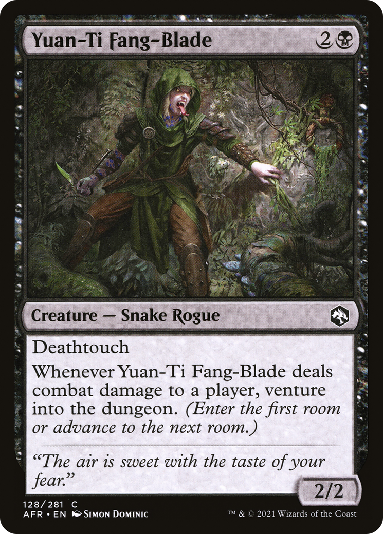 Yuan-Ti Fang-Blade (128) [Adventures in the Forgotten Realms] - Deck Out Gaming