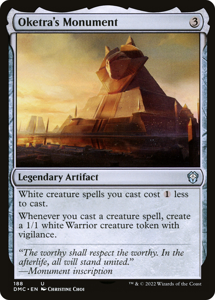 Oketra's Monument (188) [Commander: Dominaria United] - Deck Out Gaming