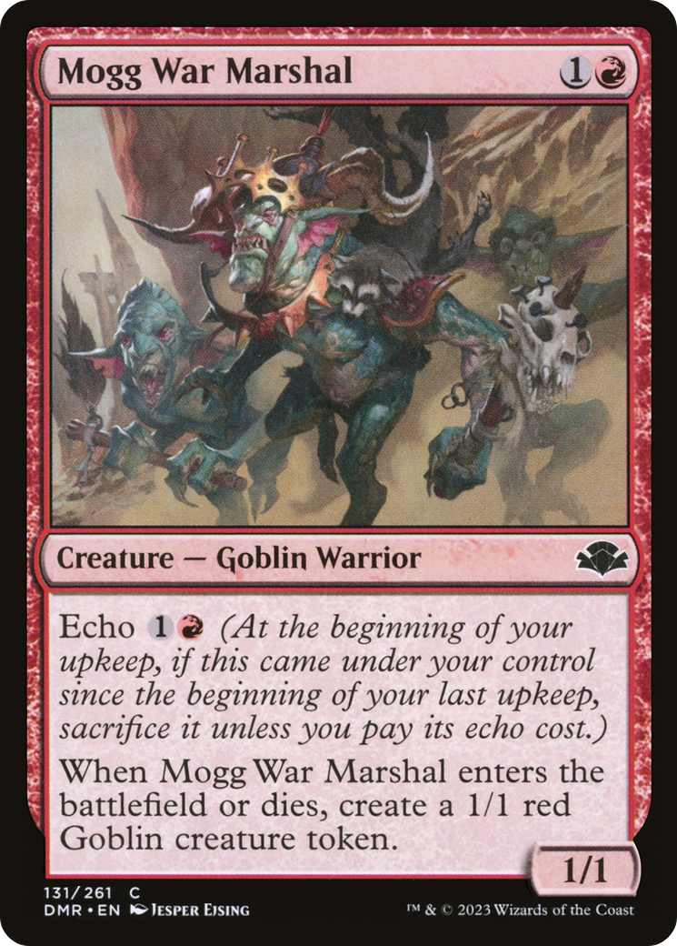 Mogg War Marshal (131) [Dominaria Remastered] - Deck Out Gaming