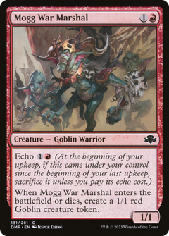 Mogg War Marshal (131) [Dominaria Remastered] - Deck Out Gaming