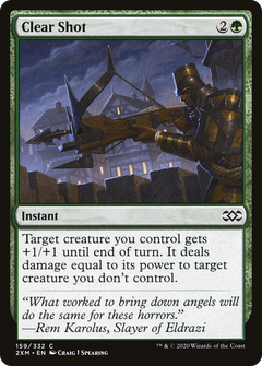 Clear Shot (159) [Double Masters] foil - Deck Out Gaming
