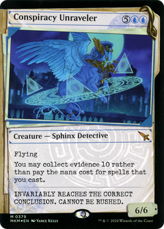 Conspiracy Unraveler (Showcase) (Invisible Ink) (379) [Murders at Karlov Manor] foil - Deck Out Gaming